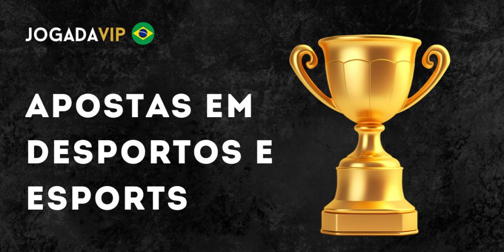 Apostas esportivas e eSport no Bets.io