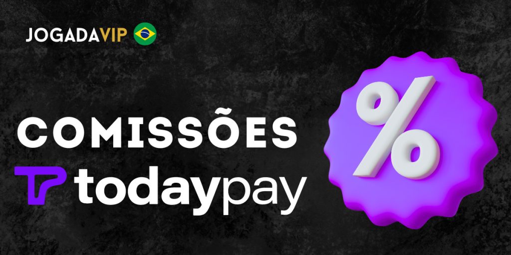 Taxas cobradas pelas transações da Tdaypay