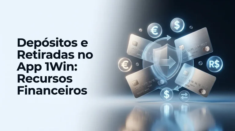 Depósitos e Retiradas no App 1Win: Recursos Financeiros